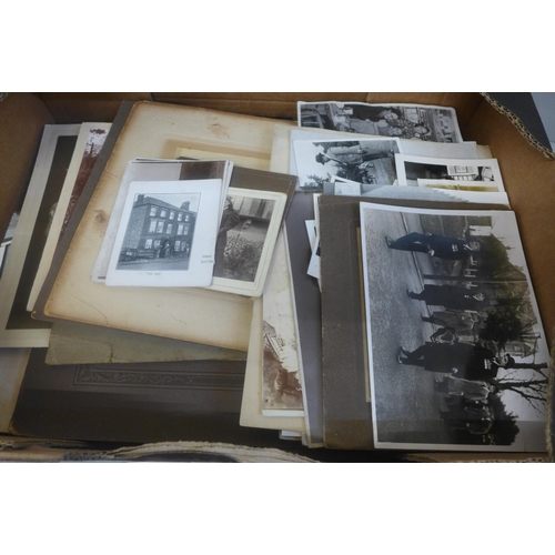 703 - A collection of photographs, Victorian onwards