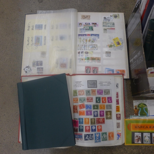 710 - A box of stamps, covers, etc.