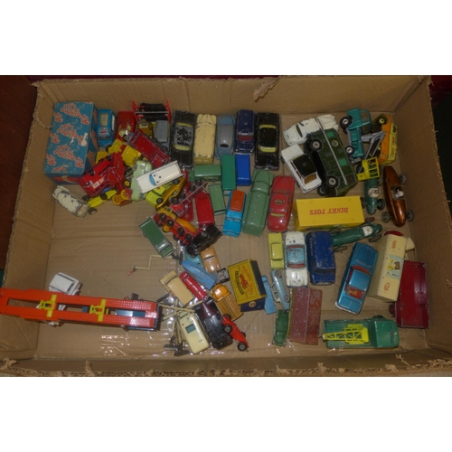 722 - Corgi, Dinky, Matchbox and Lesney die-cast model vehicles, playworn