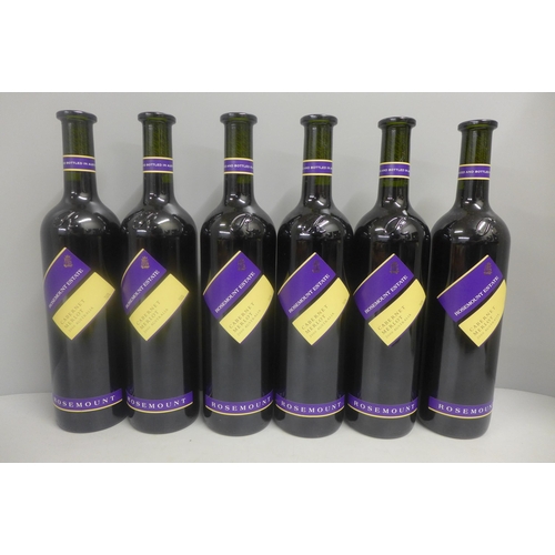 778 - Wine; a box of six Rosemount Estate Cabernet Merlot, 2000