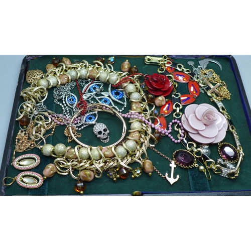 873 - Designer costume jewellery including Butler & Wilson