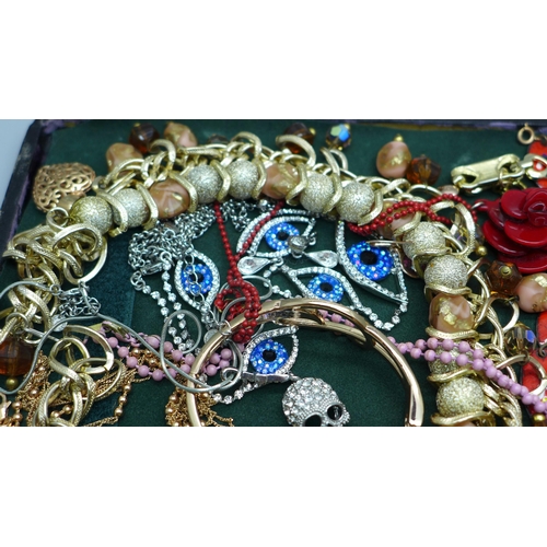 873 - Designer costume jewellery including Butler & Wilson