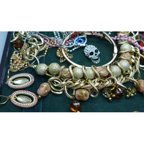 873 - Designer costume jewellery including Butler & Wilson