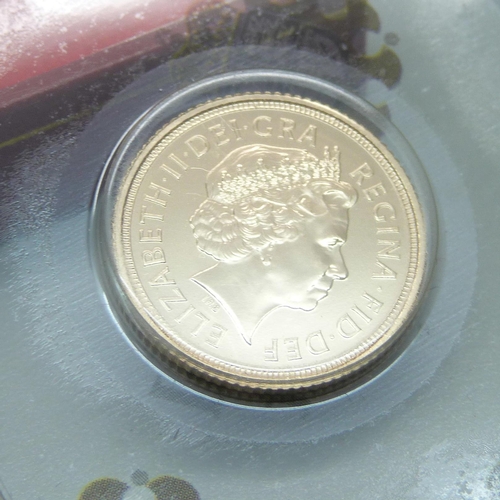 897 - A 2012 gold half-sovereign