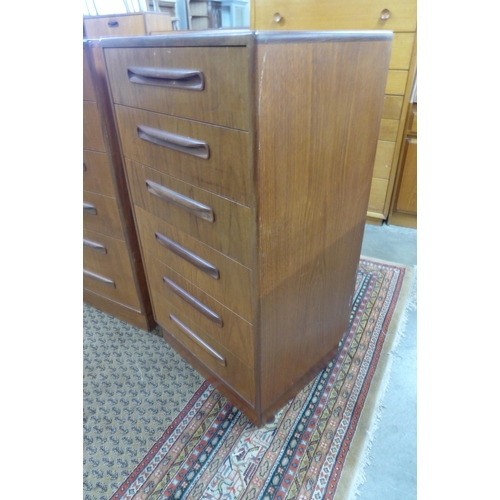 12 - A pair of G-Plan Fresco teak chests of drawers