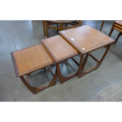 22 - A G-Plan Astro teak nest of tables