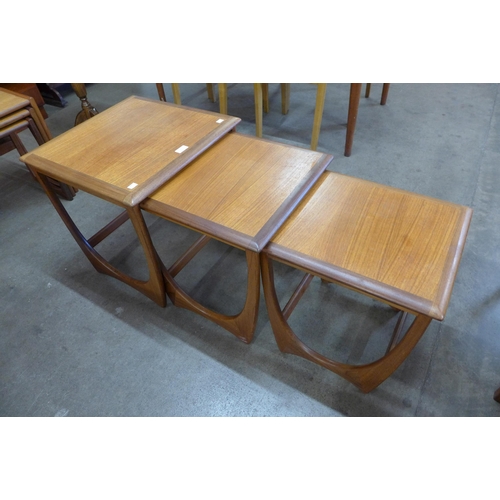 3 - A G-Plan Astro teak nest of tables