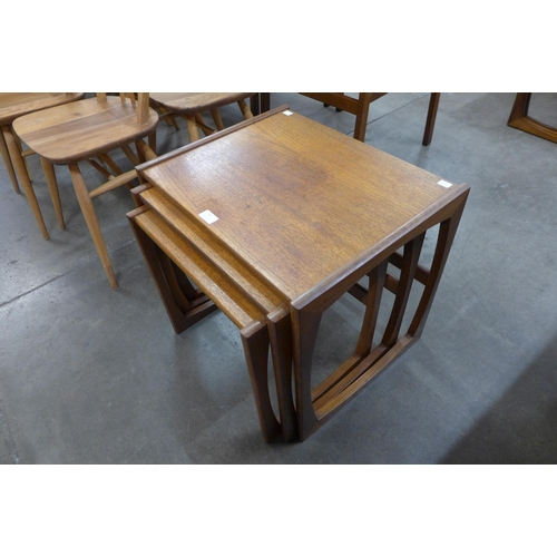 33 - A G-Plan Quadrille teak nest of tables