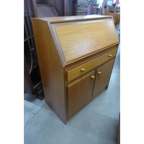 49 - A teak bureau