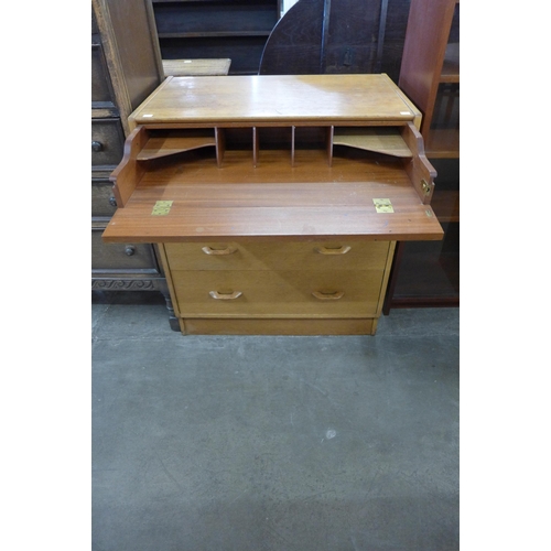 49 - A teak bureau