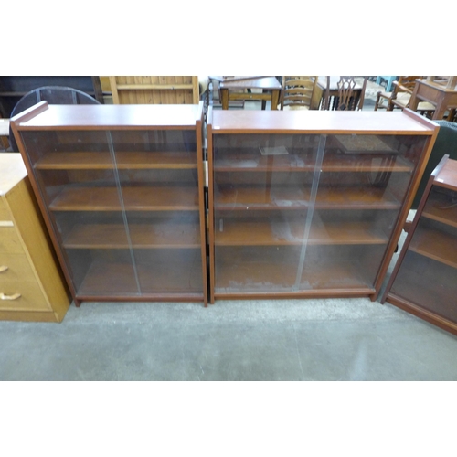 51 - Three teak bookcases