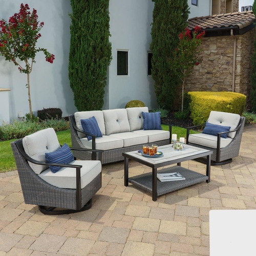 1444 - A Sunvilla Catalina 4 piece Deep Seating Set, original RRP £1833.32 + vat - table boxed (4182-4) *Th... 