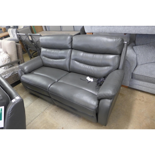 1428 - A Fletcher 2.5 Seater Leather Power Recliner sofa, original RRP £1124.99 + vat (4182-6) *This lot is... 