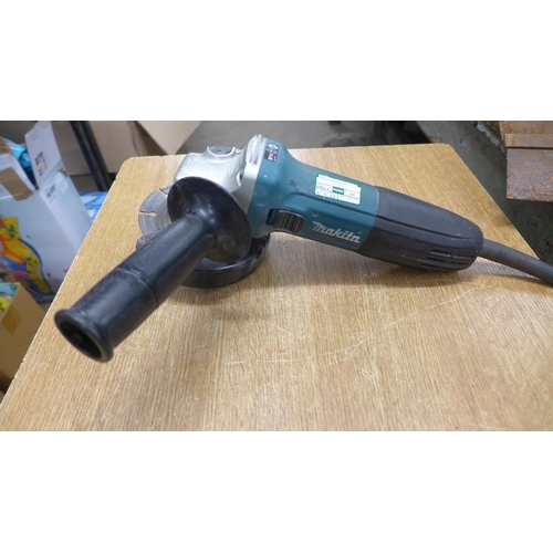 2011 - A tap and die set, a profile gauge and a Makita angle grinder