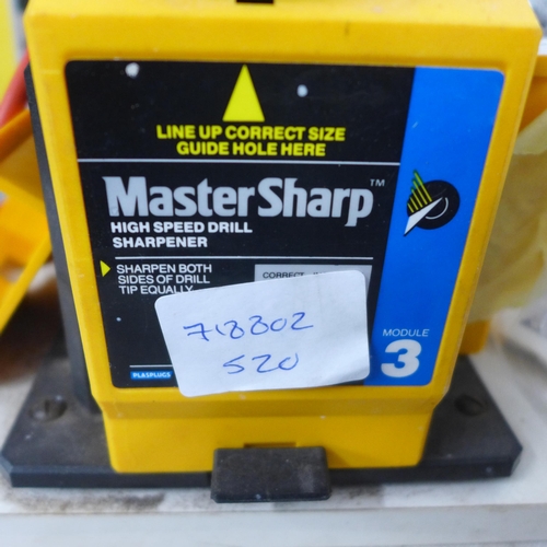 2028 - A Mastersharp masonry drill sharpener