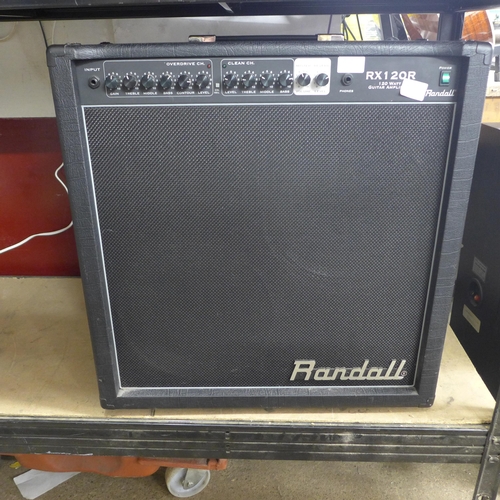 2130 - A Randall Solid State RX120R 120 watt guitar amp