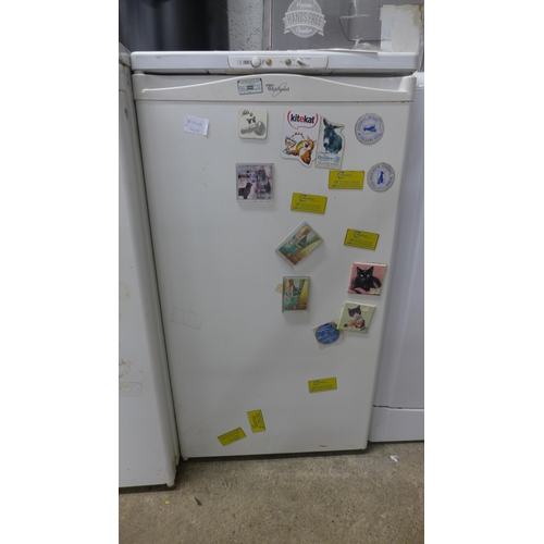 2153 - A Whirlpool under counter freezer