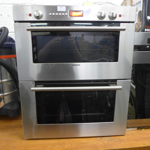 2159 - A Siemens oven and grill