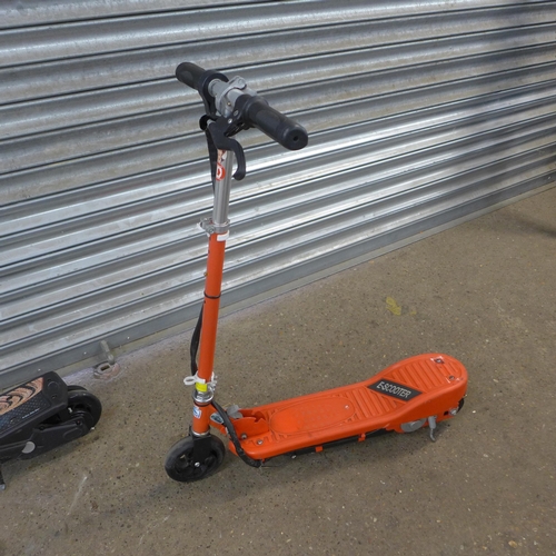 2173C - Four electric scooters including Zinc and Chaos - Police repossession (one with charger)