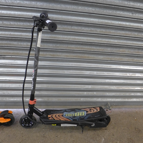 2173C - Four electric scooters including Zinc and Chaos - Police repossession (one with charger)