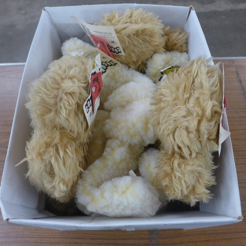 2259 - A box of squeaky dog toys
