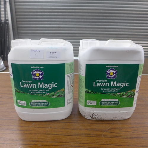 2277 - 2 Premium 5 ltr Lawn Magic root strengtheners