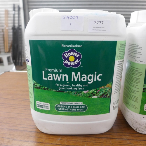 2277 - 2 Premium 5 ltr Lawn Magic root strengtheners