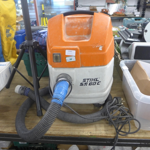 2343 - A Stihl SE60C Wet & Dry vacuum