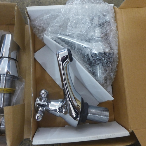 2344 - A quantity of unused mixer taps including bath and shower mixer, Easy Home premium tap and other tap... 