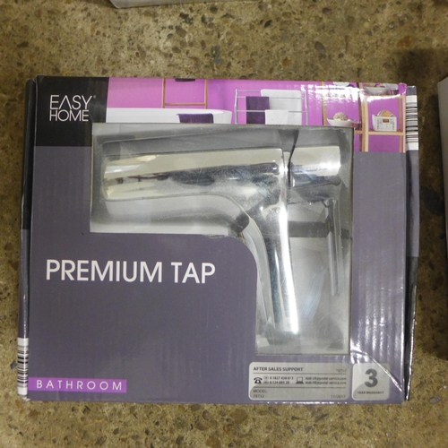 2344 - A quantity of unused mixer taps including bath and shower mixer, Easy Home premium tap and other tap... 