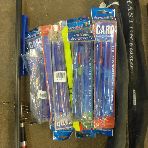 2402 - Fishing gear; rods and carp ready rigs