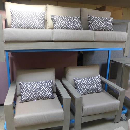 1501 - An Atleisure Brookview 6 piece  Patio Set, original RRP £2249.98 + vat -unused,  has some damage (41... 