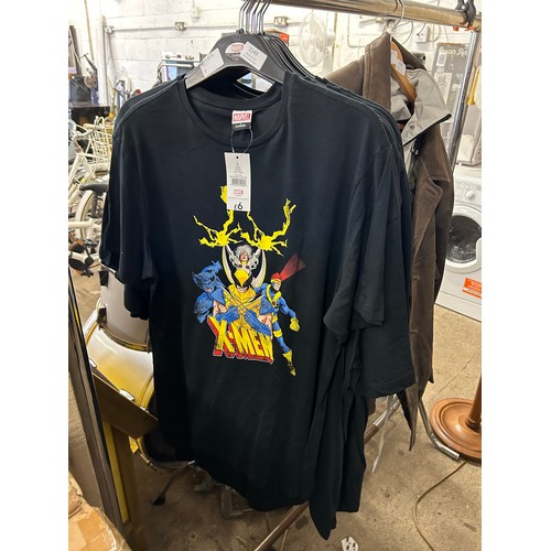 2149 - 12 Marvel/X-Men T-shirts in sizes L and XXXL