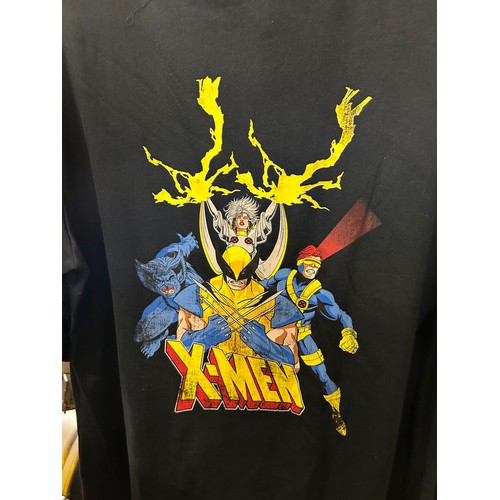 2149 - 12 Marvel/X-Men T-shirts in sizes L and XXXL