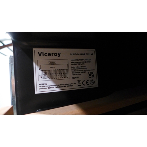 3104 - Viceroy Under Counter Wine Cooler - No Door -   H870xW595xD570, Model no -WRWC60BK, Original RRP £49... 