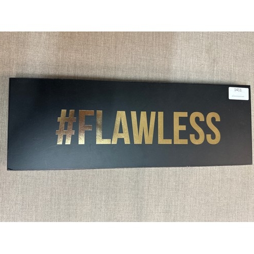 1411 - A Flawless gold foil plaque (1863801)   #