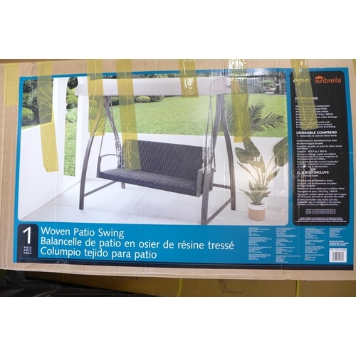 1494 - An Agio Cameron Woven Swing Bliss Sand, original RRP £499.99 + vat (4182-7) - boxed, contents not ch... 