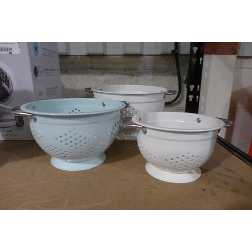 3005 - Miu 3pc Colander set (303-274) * This lot is subject to VAT