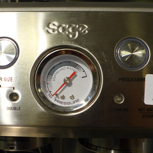 3008 - Sage Pump Coffee Machine, original RRP £449.99 + VAT (303-257) * This lot is subject to VAT