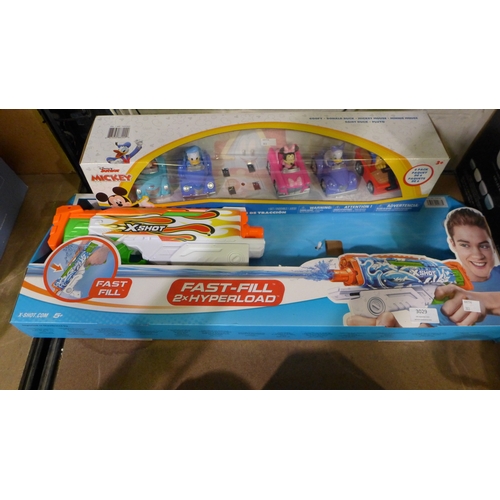 3029 - Bic Assorted Pack, Disney Toys And Zuru Water Blasters  (303-356,377,379) * This lot is subject to V... 