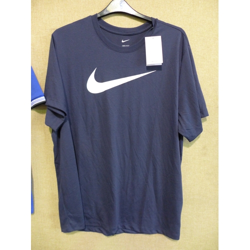 3055 - Men's Boss Polo and Nike t-shirt - both blue, mixed sizes