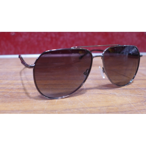 3111 - Hugo Boss Gunmetal Metal Sunglasses   (302-520)  * This lot is subject to vat