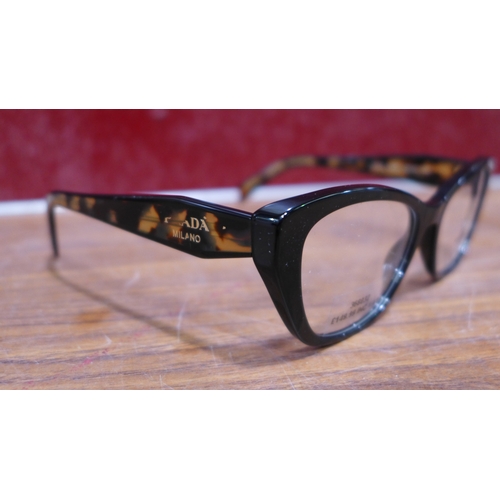 3114 - Prada black Plastic Glasses, Original RRP £134.83 + vat (302-514)  * This lot is subject to vat