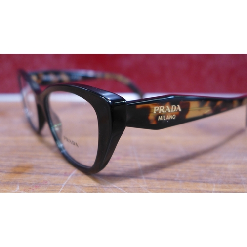 3114 - Prada black Plastic Glasses, Original RRP £134.83 + vat (302-514)  * This lot is subject to vat