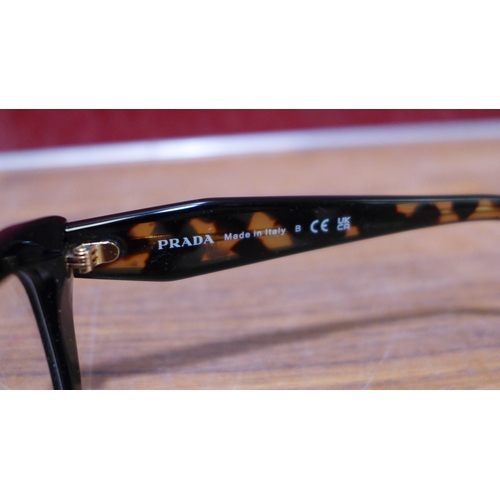 3114 - Prada black Plastic Glasses, Original RRP £134.83 + vat (302-514)  * This lot is subject to vat