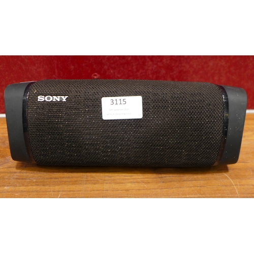 3115 - Sony Xb33 Wireless Speaker (302-507)  * This lot is subject to vat