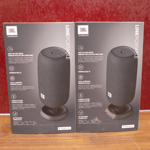 3116 - 2Pk JBL Link Portable Speakers (302-523)  * This lot is subject to vat