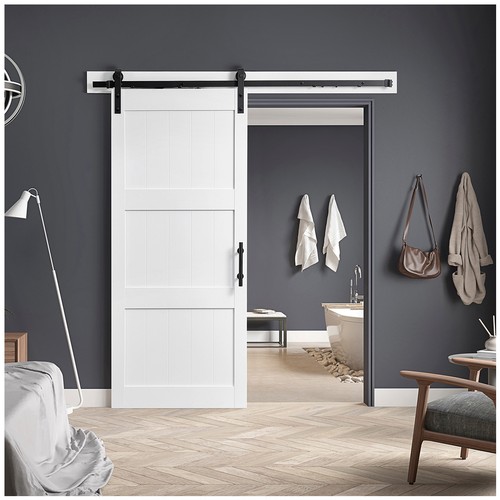 1525 - An Ove Homestead White Barn Door, original RRP £287.49 + VAT (4184-3) *This lot is subject to VAT