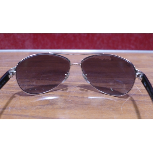 3130 - Rayban Silver Metal Sunglasses (302-498)  * This lot is subject to vat