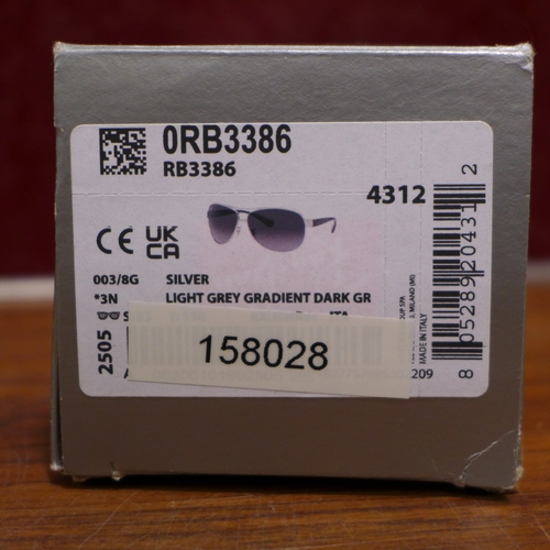 3130 - Rayban Silver Metal Sunglasses (302-498)  * This lot is subject to vat